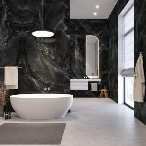 Alabastro Black square application concept