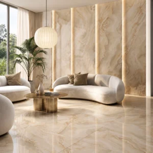Onice Ambra square application concept