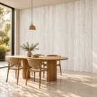 Travertine White square application concept